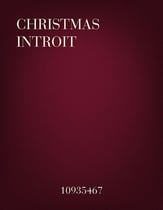 Christmas Introit SATB choral sheet music cover